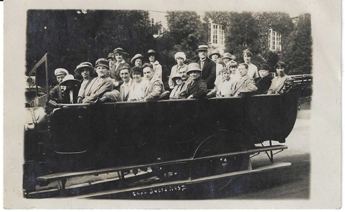 Vintage 1920 charabanc - vintage,