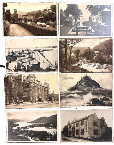 Antique vintage postcards - vintage, uk
