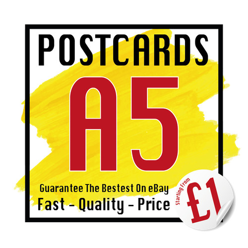 From postcard printing - 1£,
