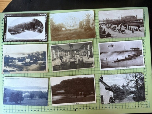 Ww1 lancaster family postcard - lancaster,