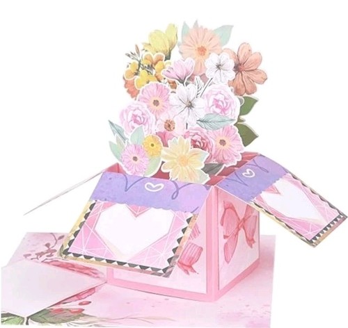 Pop pink flowers - pink, bouquet