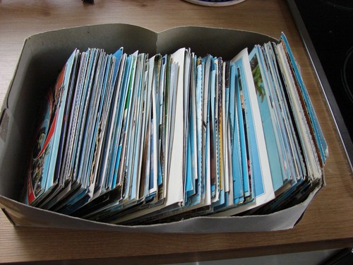 Vintage postcards 1960 1980 - vintage,