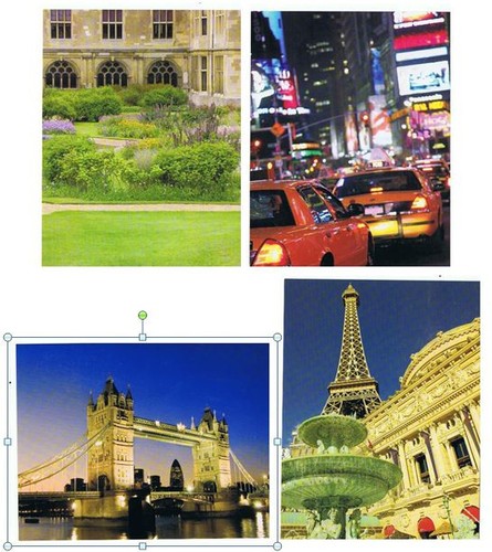 Tourism themed postcards - tourism,