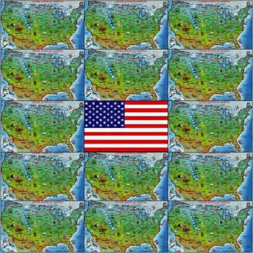 Postcard usa towns villages - usa,