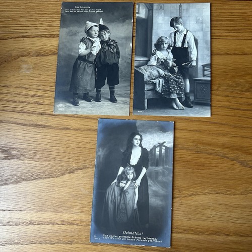 Early german rppc - 3x,