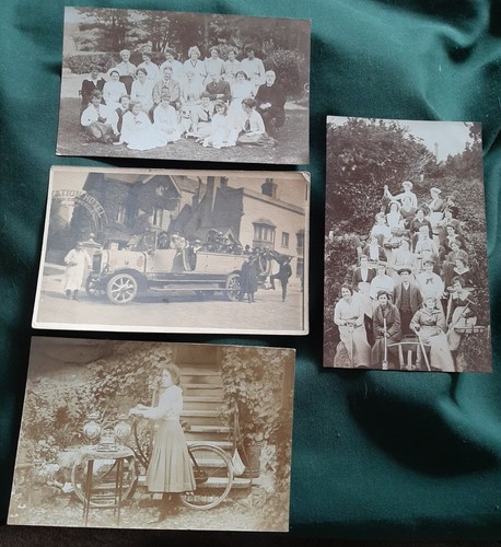Social history rppc postcards - history,