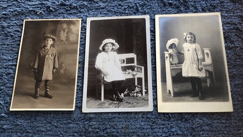 Antique photograph postcards - photograph,