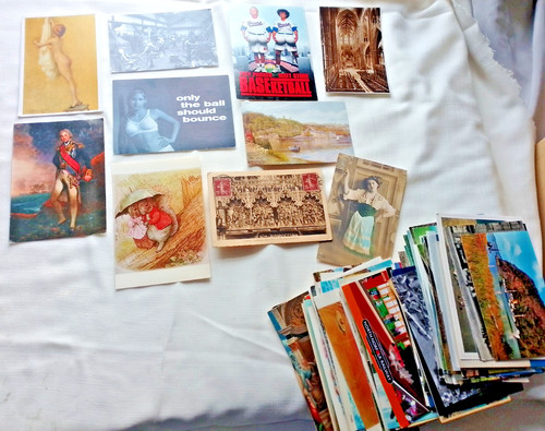 100 mixed themed - themed, postcards