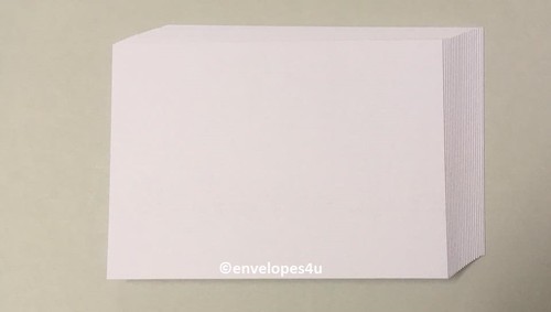 White blank postcards a6 - blank,