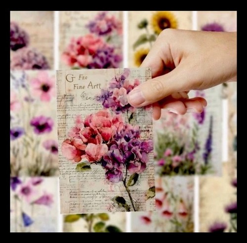Set beautiful floral - ,