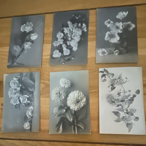 Floral postcard lot flowers - floral,