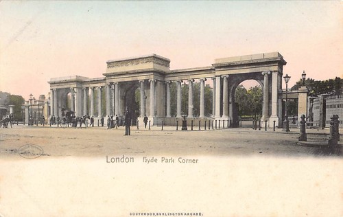 Postcard london hyde park - postcard,