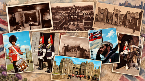 Vintage military postcards ww1 - vintage,