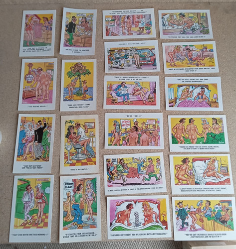 Pedro risque postcards - risque,