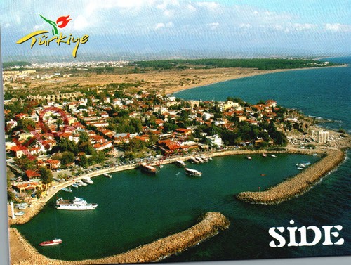 Picture postcard side - picture, postcard-