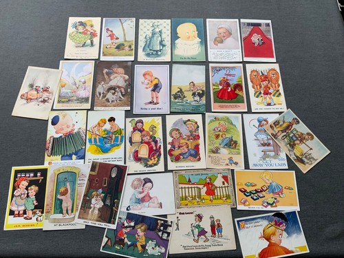 Children artist signed - children, /