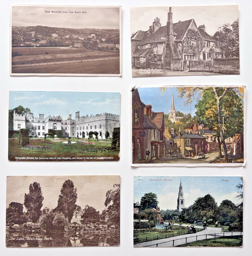 Vintage postcards of - vintage, 6