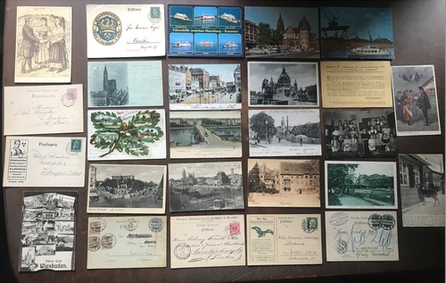 Germany postcards mixed lot - postcards,